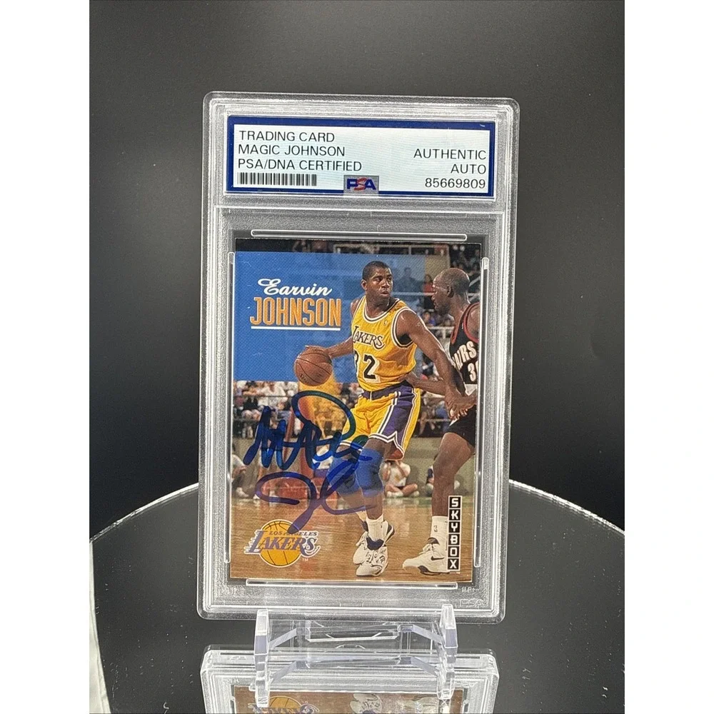 PSA Authentic - 1993 Skybox | Magic Johnson #358 (PSA/DNA Certified) Signature